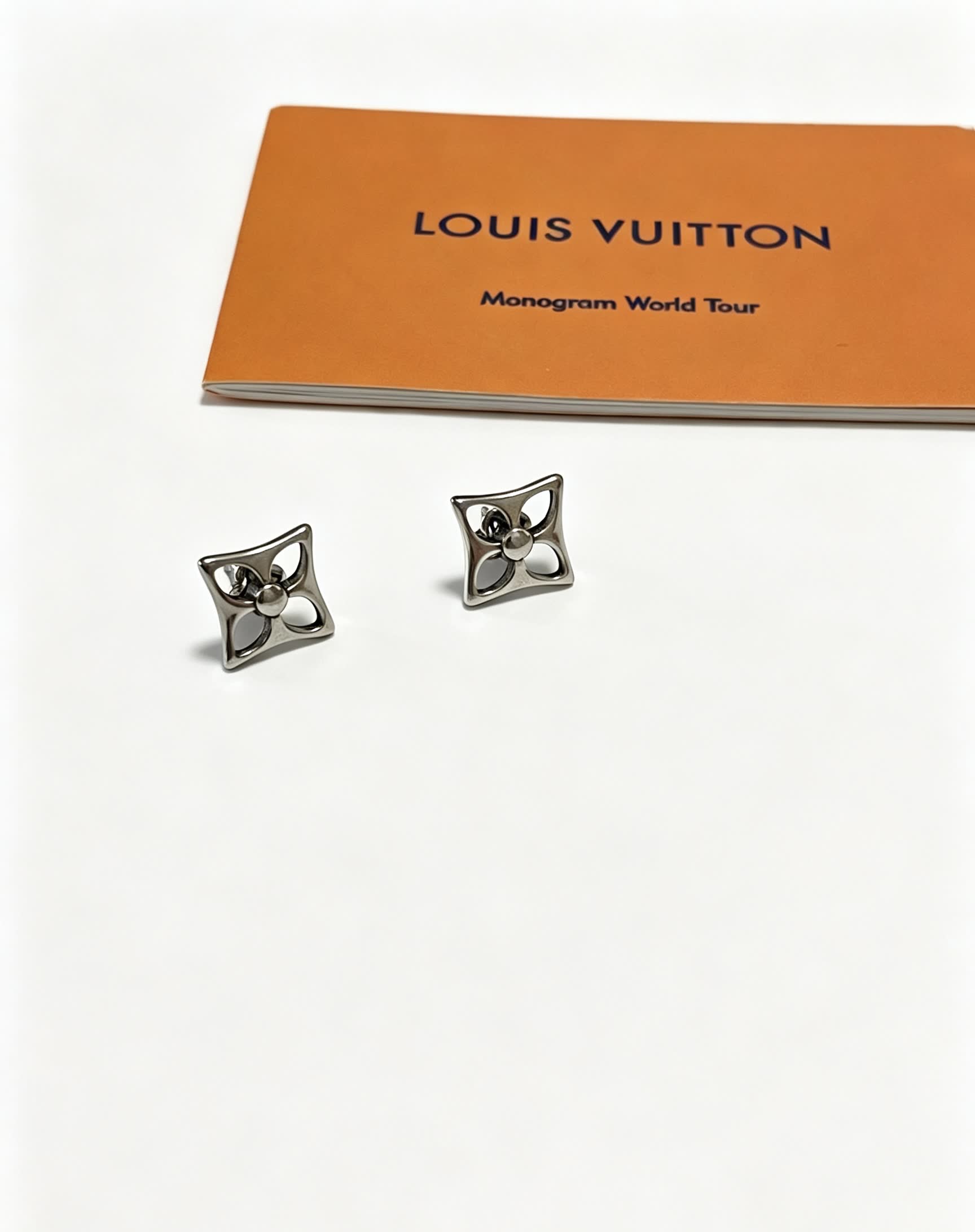 Louis Vuitton Silver Earrings